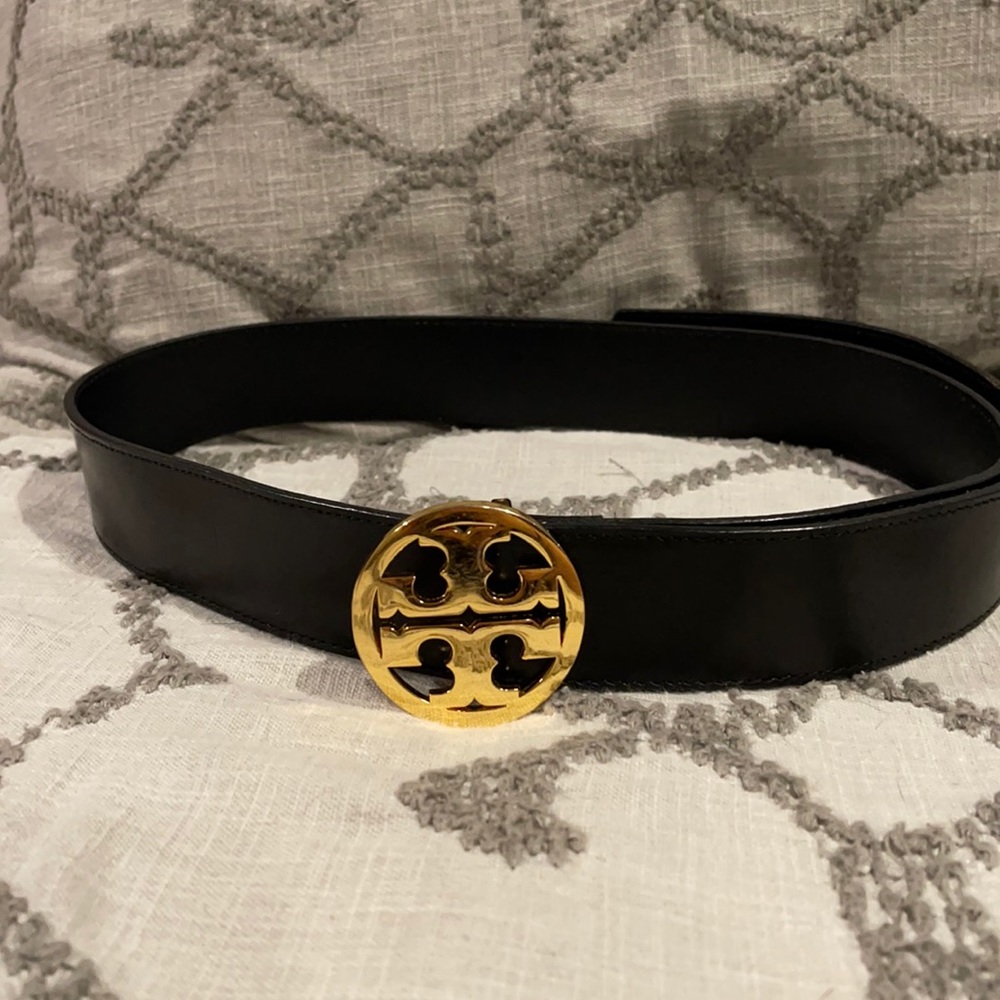 Tory Birch Logo Belt Size Large